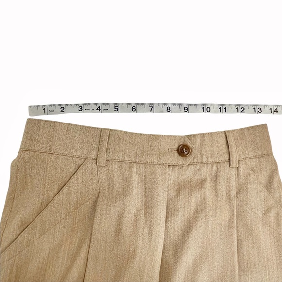 ESCADA Tan Beige Wool 2 Piece Suit Women's Size 38 - Picture 12 of 14